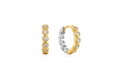  Pop Charms - Silber / 14kt GP - Zirkonia - 1cm